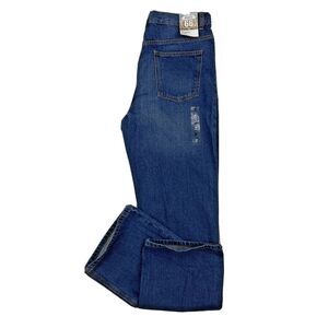 Route 66 Jeans Mens 31x29 Blue Dark Wash Bootcut Regular Denim